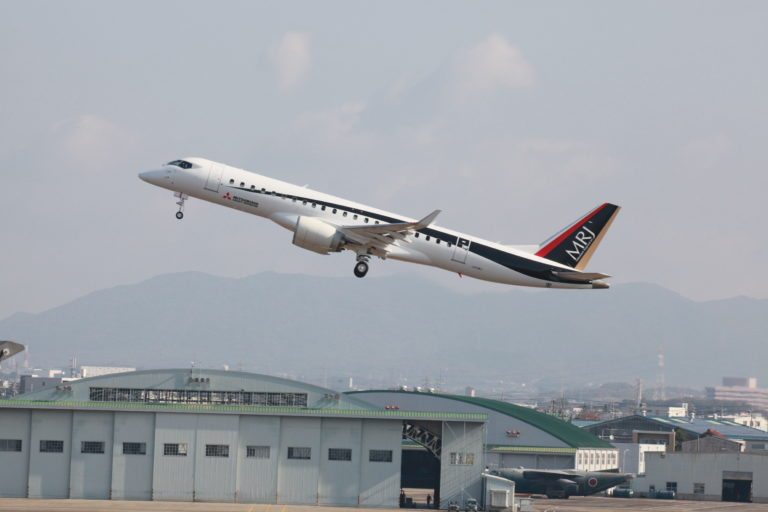 MRJ FTA 3 First Flight 3