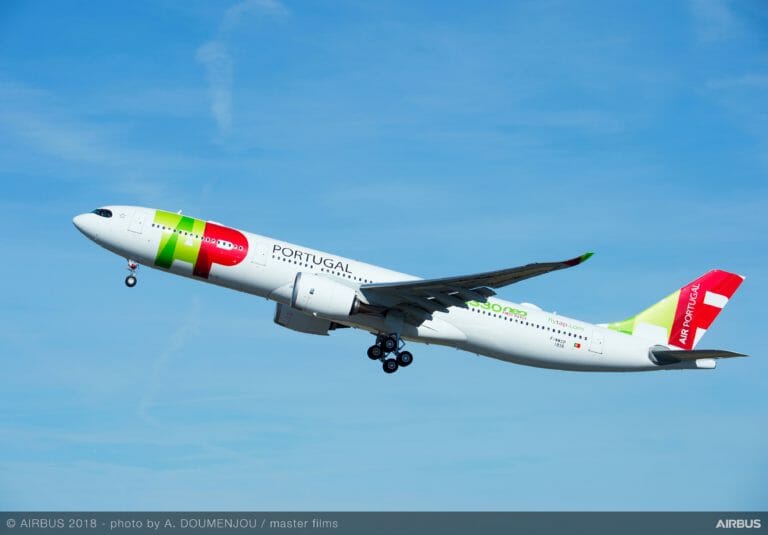 TAP Air Portugal A330 900 takeoff scaled