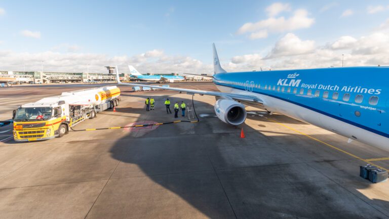 KLM Shell synthetic SAF