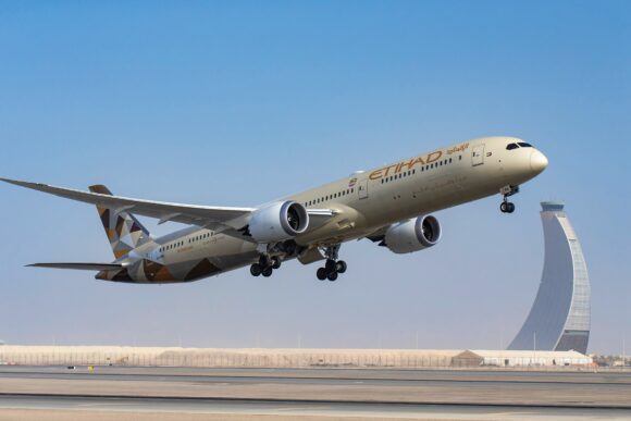 Boeing 787 of Etihad