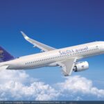 A320neo Saudi Arabian Airlines scaled