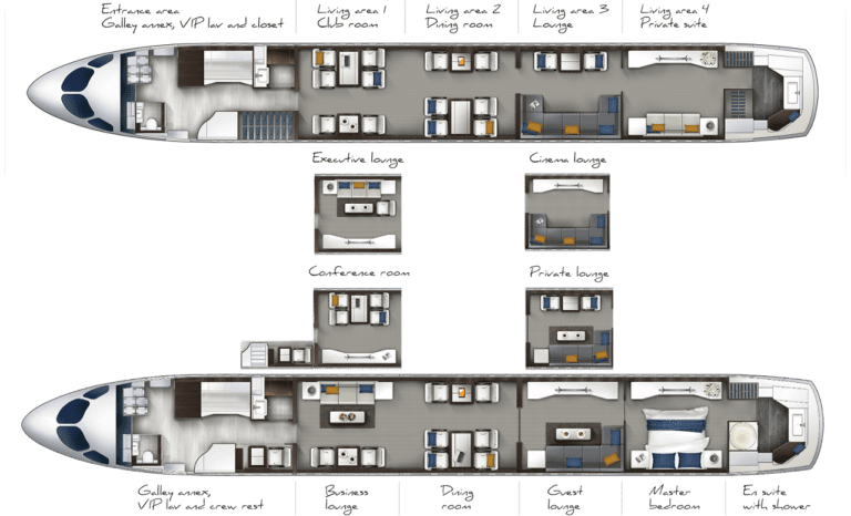 Floor plan ACJ TwoTwenty