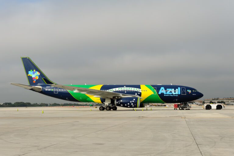 Azul flagship A330 PR AIV in Ft. Lauderdale