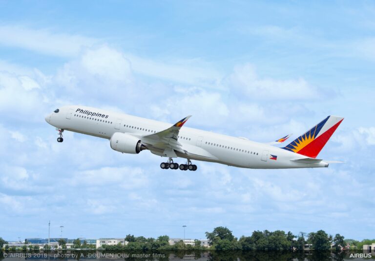 A350 900 Philippines Airlines Take Off scaled