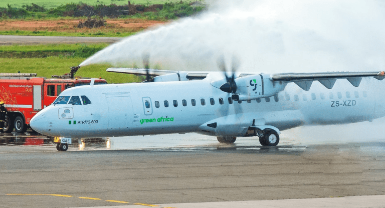 acia aero leasing green africa