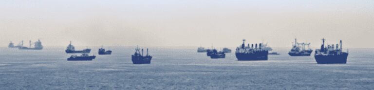 Ships off California