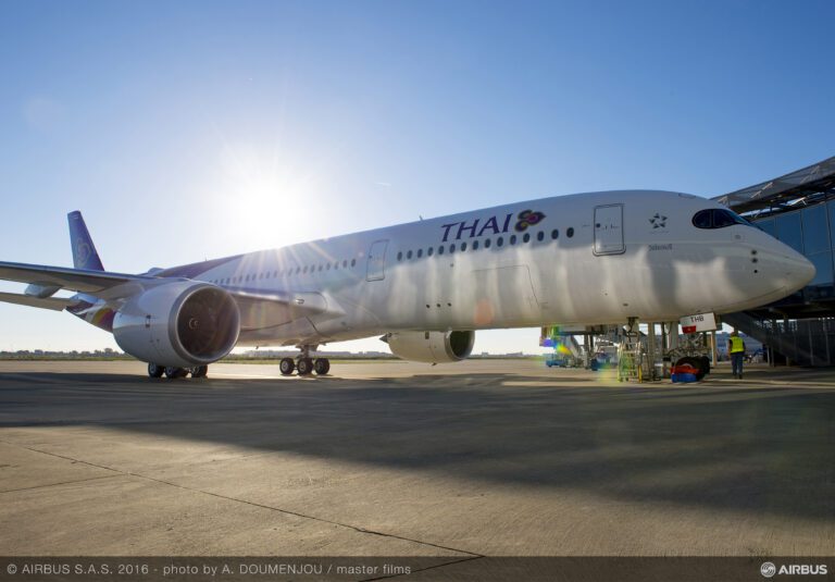 First A350 XWB delivery to THAI 7 scaled