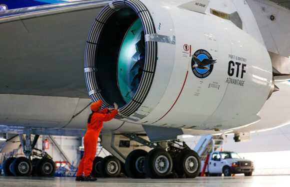 Pratt Whitney GTF Advantage Engine