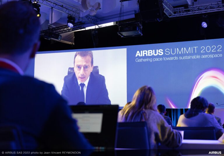 Airbus Summit 2022 Day 1 Intro with Guillaume Faury  scaled