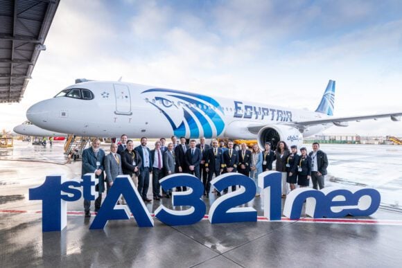 Egyptair takes delivery of its first A321neo