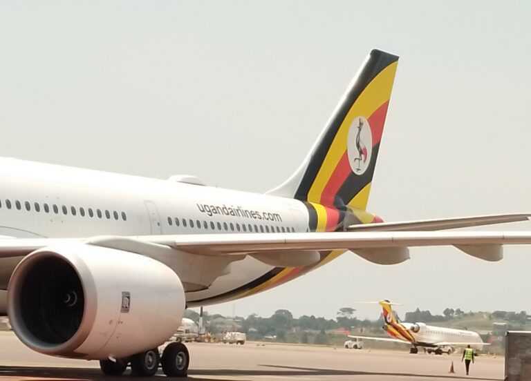 Uganda Airlines Airbus A330 800 tail