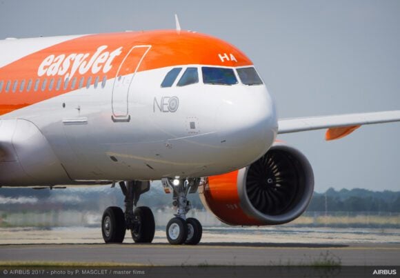 First A320neo delivery to easyJet on ground scaled