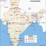 india airports map
