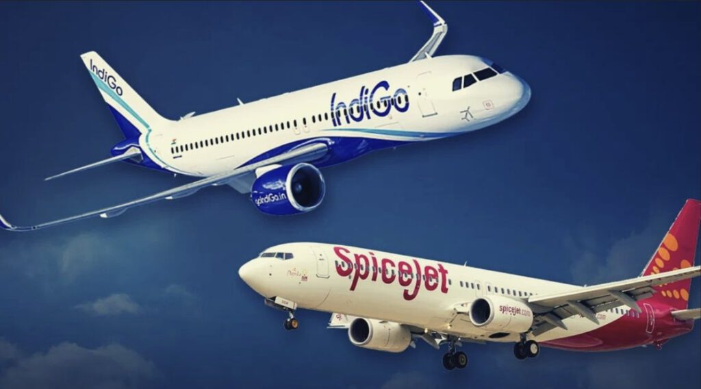 SpiceJet, IndiGo