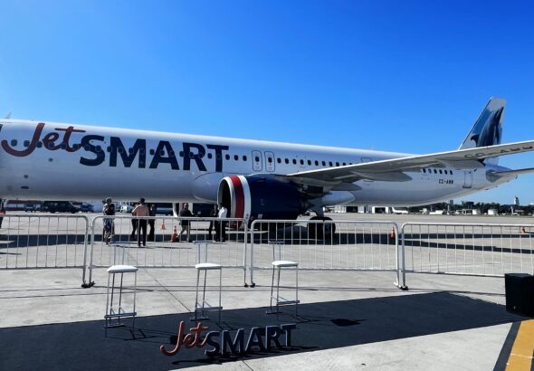 JetSMART Airbus A321neo CC-AWW