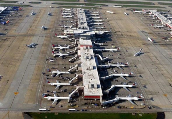 busy airport