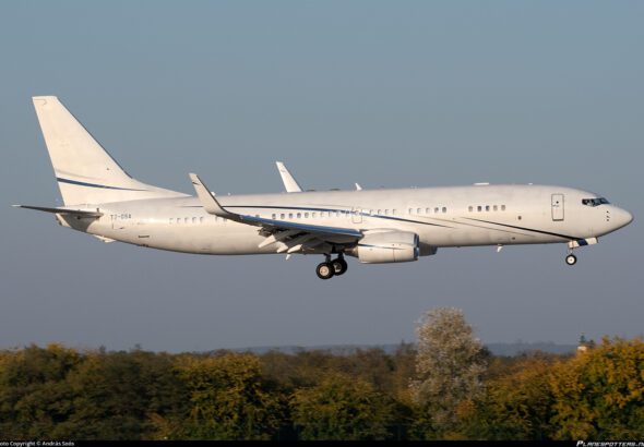 t7 gsa private boeing 737 8jm wl bbj2