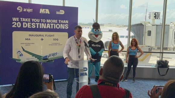 Arajet Inaugural flight to MIA |    Arajet MIA