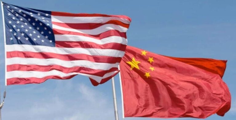 us china flags