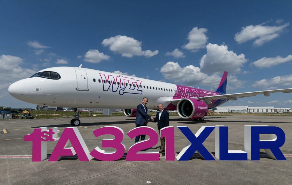 1st GTF powered A321XLR for Wizz | A321XLR