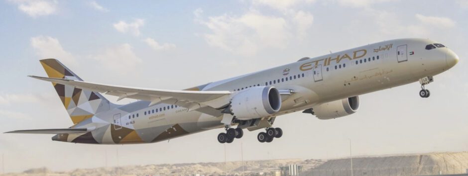 Etihad Airways Boeing 787 Etihad
