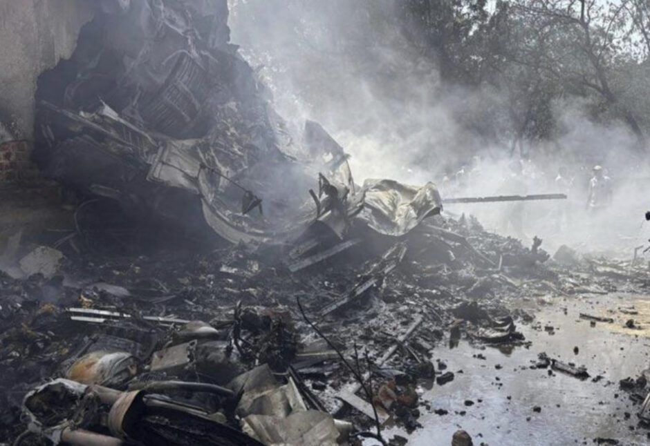 Air India flight 171 wreckage Air India 171