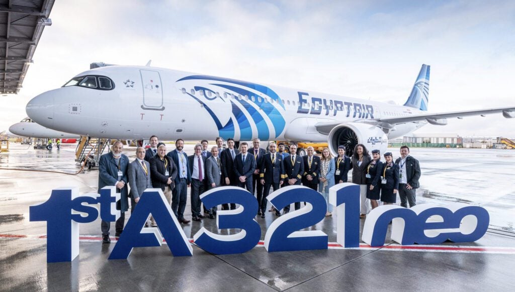 EgyptAir 1st A321neo | EgyptAir