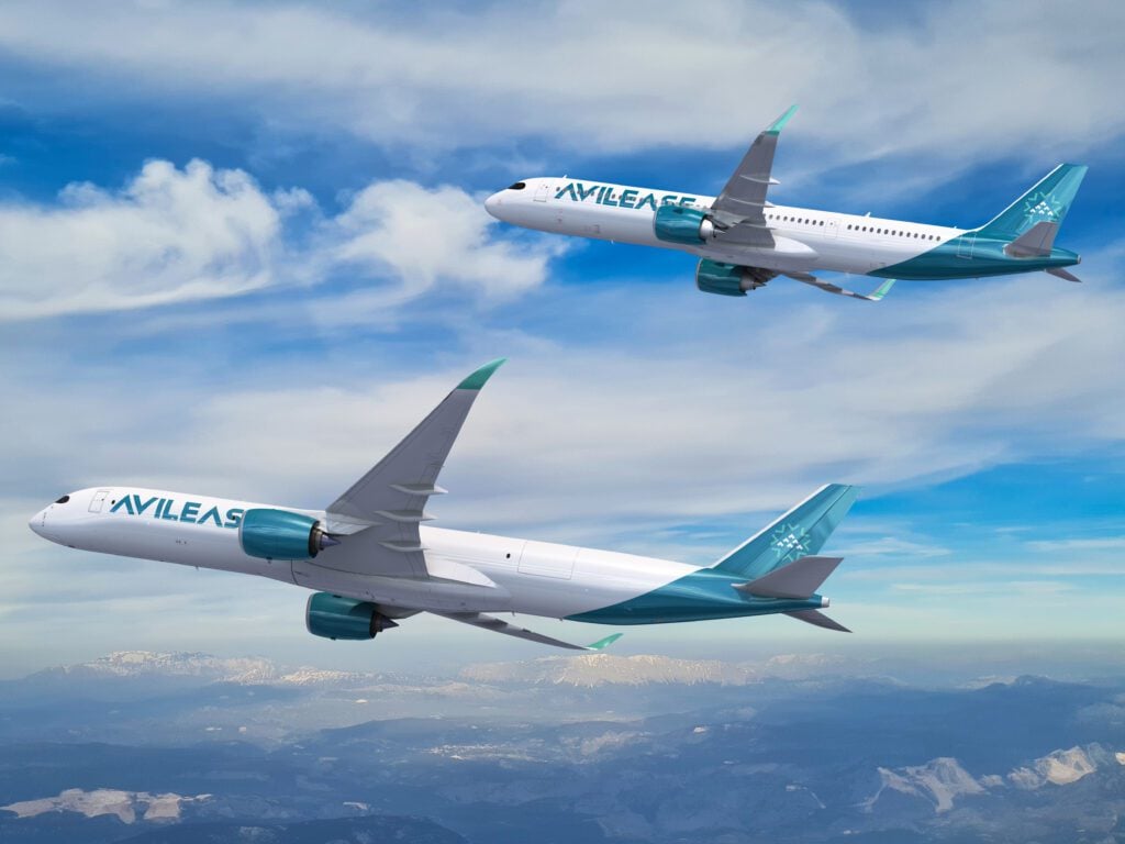 AviLease A350F and A320neo rendering | AviLease