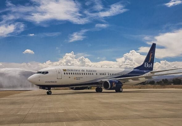 Boliviana de Aviación Boeing 737