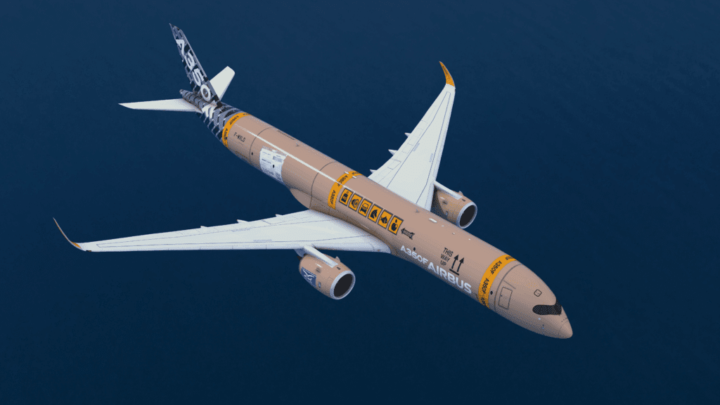 Airbus A350F rendering |    Airbus A350F rendering