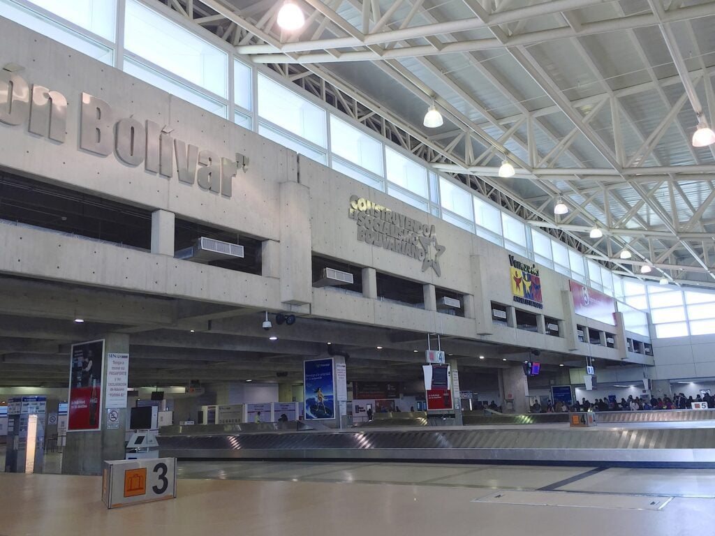 Simon Bolivar Airport, Caracas, Venezuela