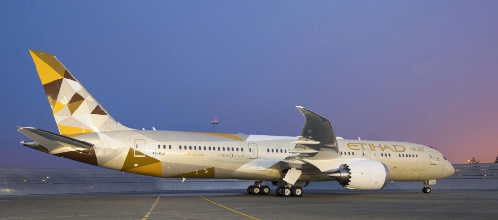 Etihad Airways Boeing 787 9