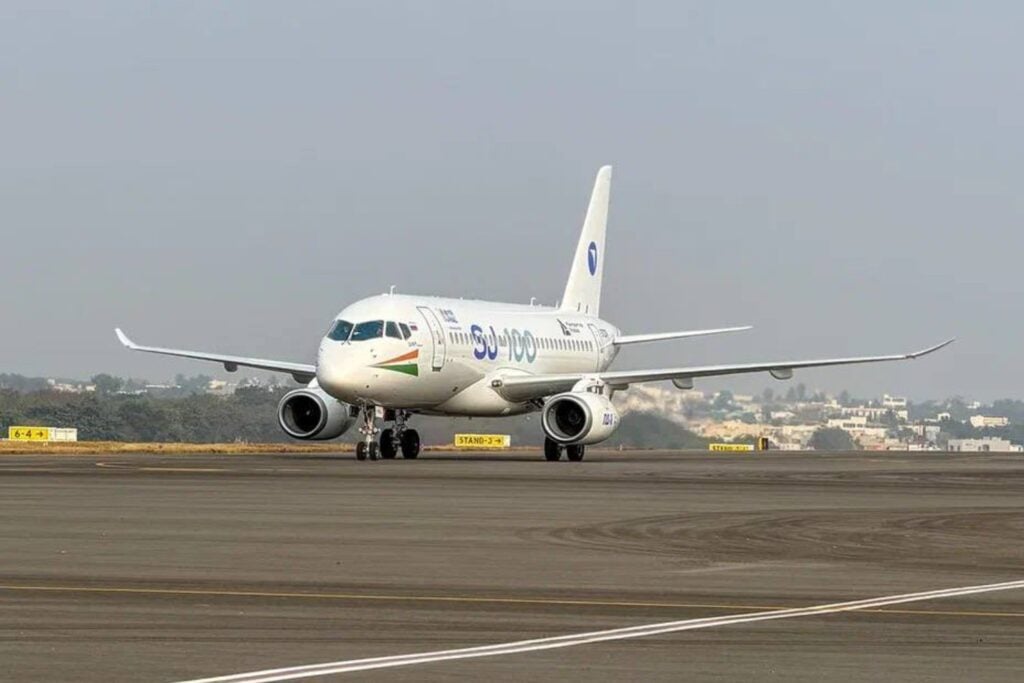 the sj 100 at the wings india 20260128