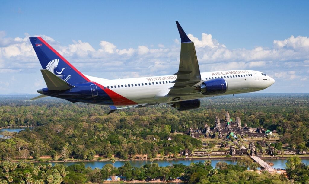 Boeing MAX8 AirCambodia