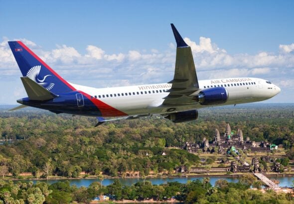 Boeing MAX8 AirCambodia