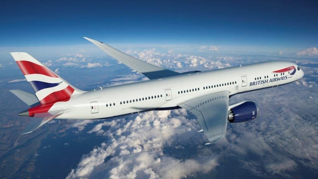 British Airways Boeing 787 9