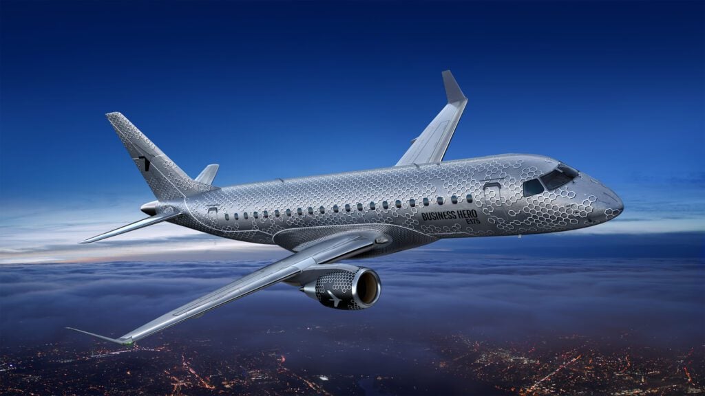 Embraer E175 Business Hero Livery