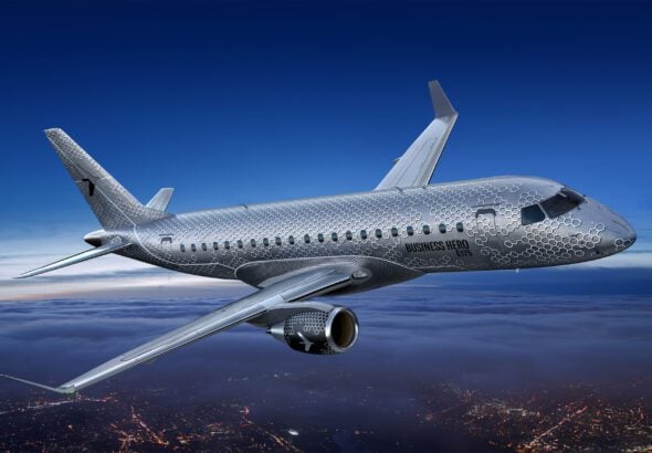Embraer E175 Business Hero Livery