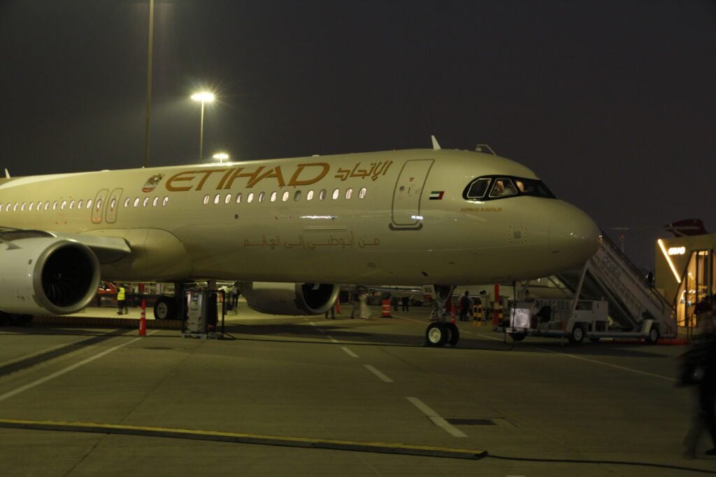 Etihad Airbus A321LR