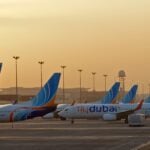 flydubai Boeing 737s at DXB