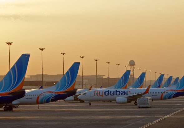 flydubai Boeing 737s at DXB