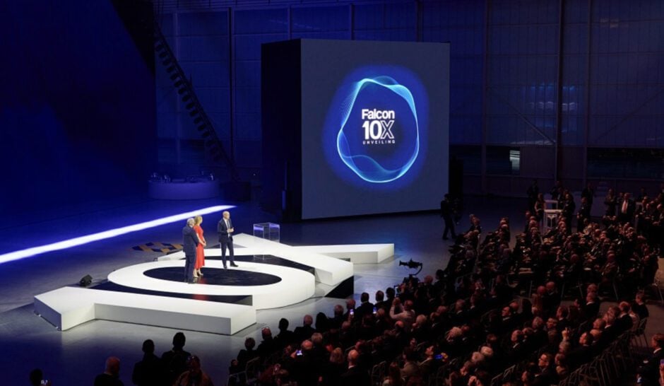 Falcon 10X Unveiling ceremony