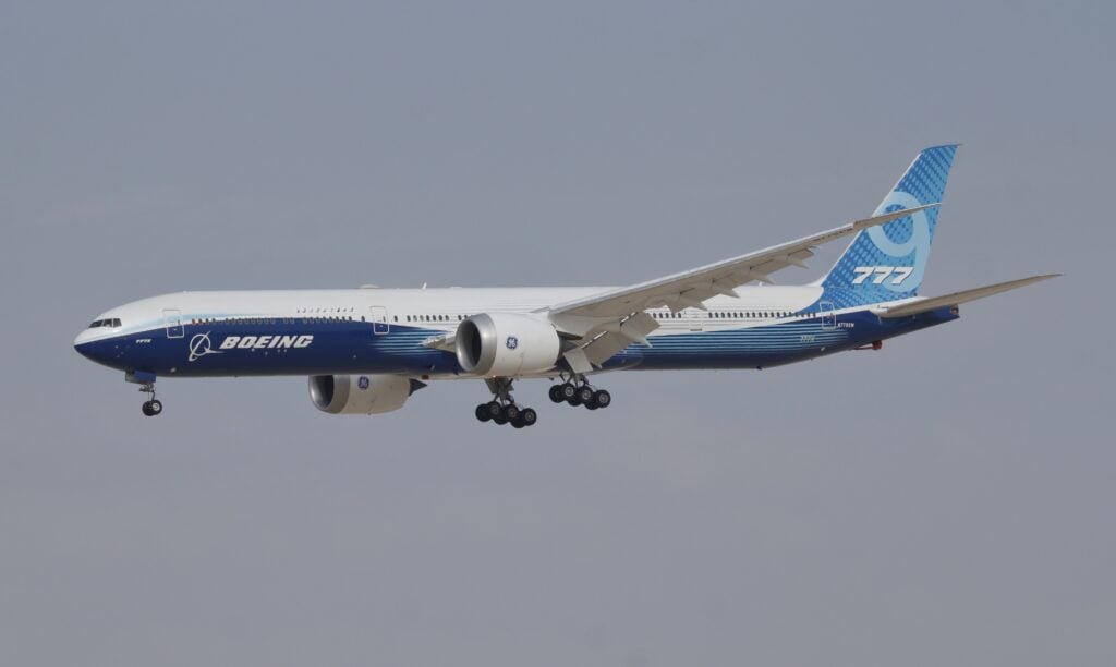 Boeing 777-9 Dubai Airshow 2023