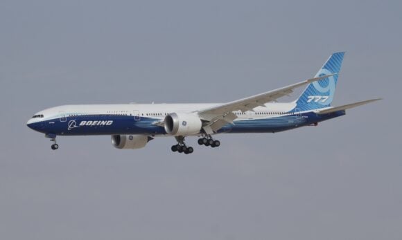 Boeing 777-9 Dubai Airshow 2023
