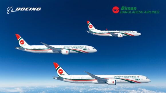 Boeing Biman 787 737