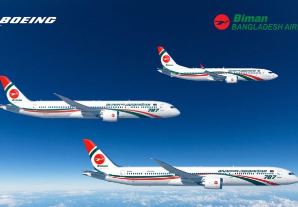 Boeing Biman 787 737