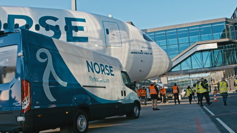 Norse Boeing 787 9 at OSL