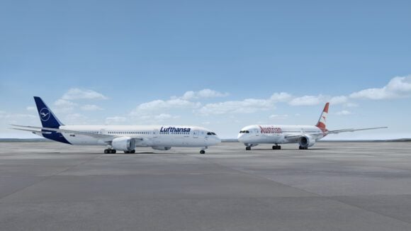 Lufthansa and Austrian Boeing 787-9