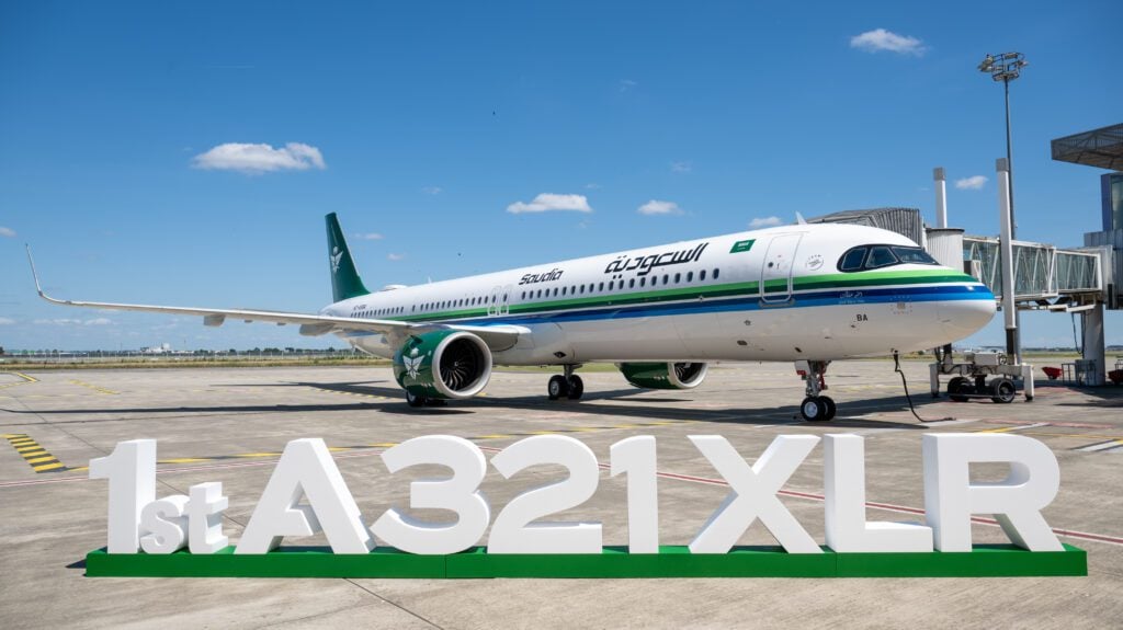 Airbus A321XLR Saudia Airlines
