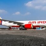 Air India Airbus A350 900 on the ground
